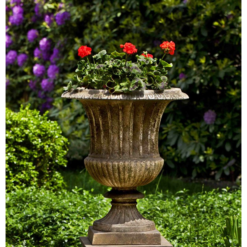 Campania International, Inc Smithsonian Cast Stone Urn Planter | Perigold